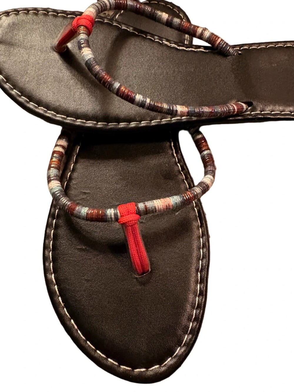 Women's Beaded Thong Sandals
